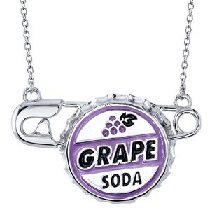 Disney Parks Exclusive ‘Up’ Grape Soda Bottle Cap Necklace
